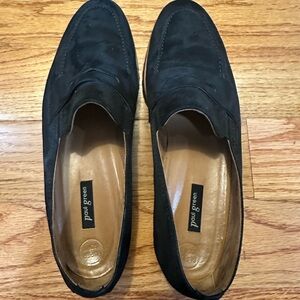 Paul Green Black Loafers for Women size 9
